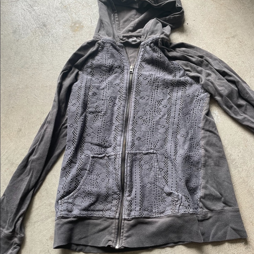 Zip up sweater